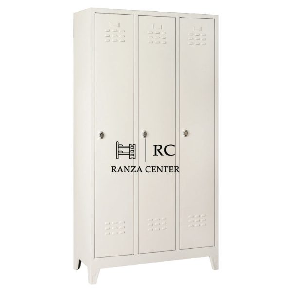 Üç Kapılı Soyunma Dolabı